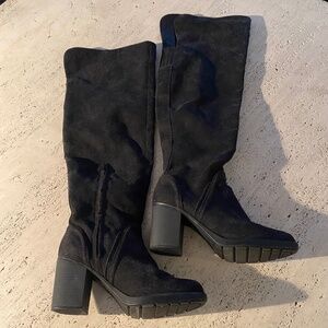 Never Worn Sugar Ultra Suede "Prodigy" Boots 7.5